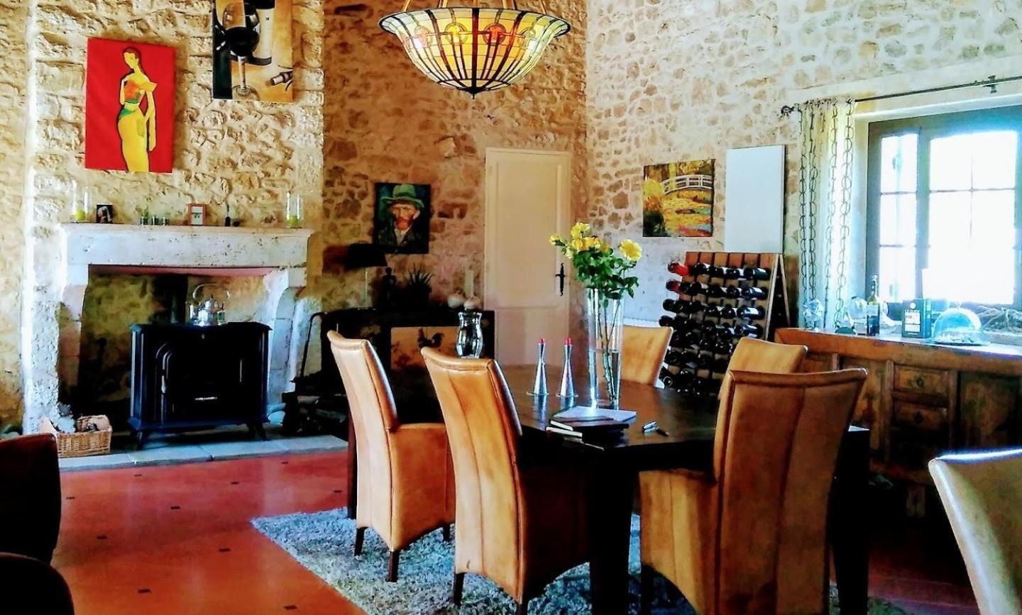 Luxury B&B Maison à votre Santé, in Bordeaux wine region Savignac-de-Duras Exterior foto