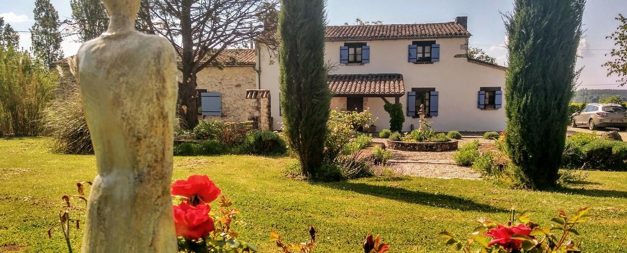 Luxury B&B Maison à votre Santé, in Bordeaux wine region Savignac-de-Duras Exterior foto